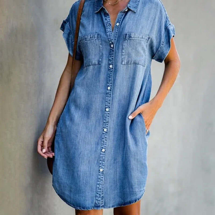 Lina | Denim dress