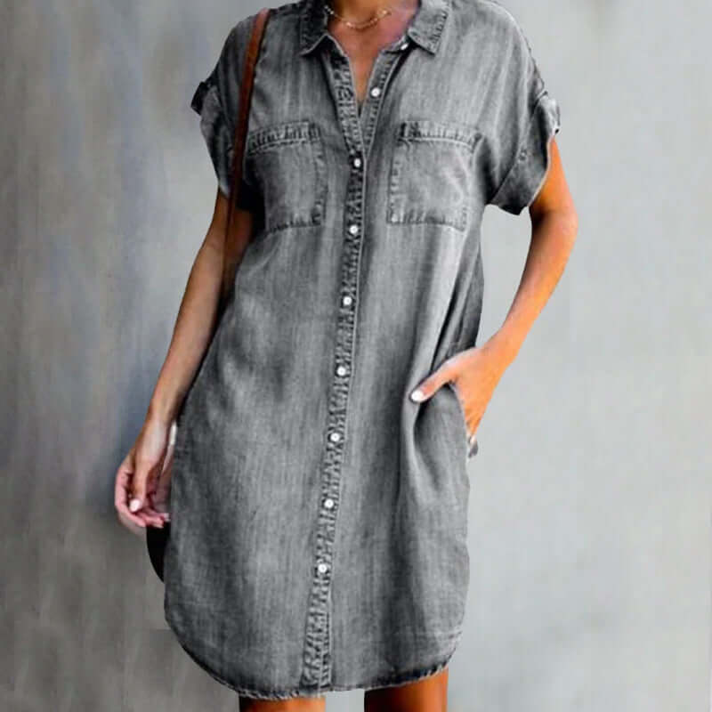 Lina | Denim dress