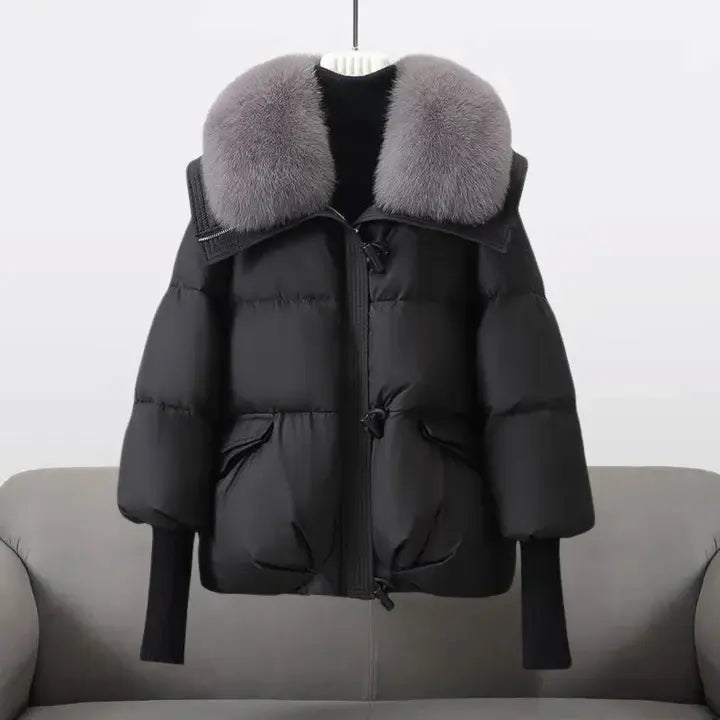 CHRISTINA® – Winter Jacket with Luxurious Fur Collar