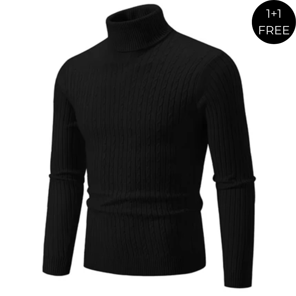 Enzo | Warm Turtleneck Knit Sweater (Buy 1, Get 1 FREE)