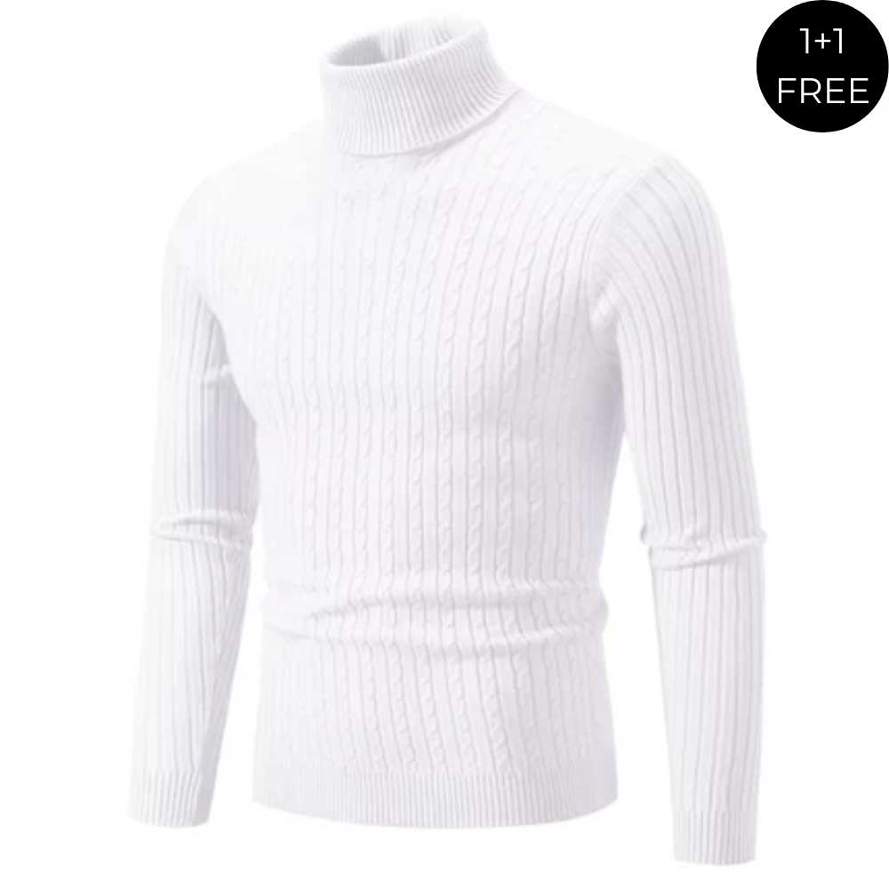 Enzo | Warm Turtleneck Knit Sweater (Buy 1, Get 1 FREE)