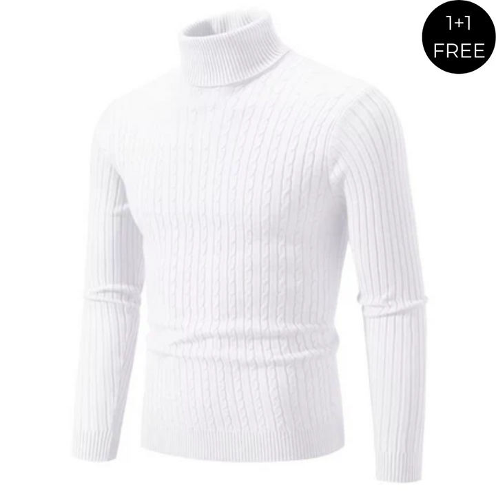 Enzo | Warm Turtleneck Knit Sweater (Buy 1, Get 1 FREE)