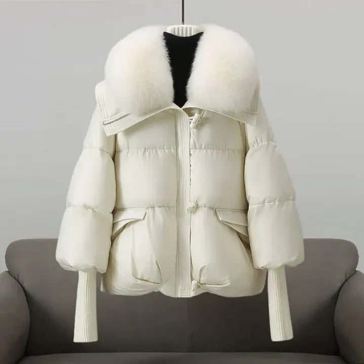 CHRISTINA® – Winter Jacket with Luxurious Fur Collar