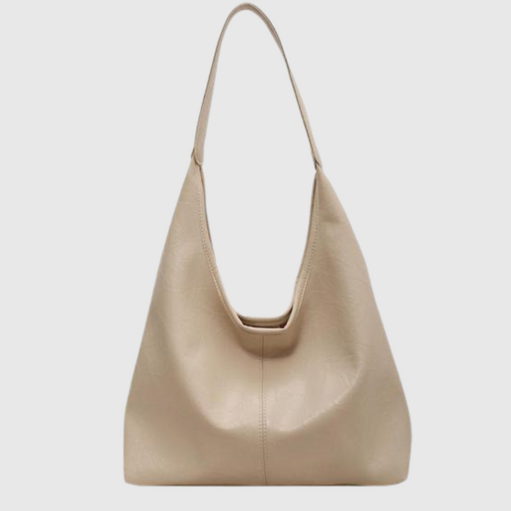 Womenbag Olive | Leather Shopping Bag