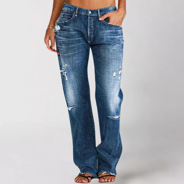 Viktoria | Loose Wide-Leg Denim Jeans