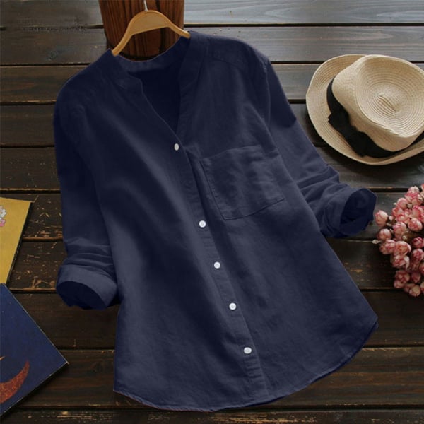 Avia™ - Casual Loose Cotton Linen Shirt