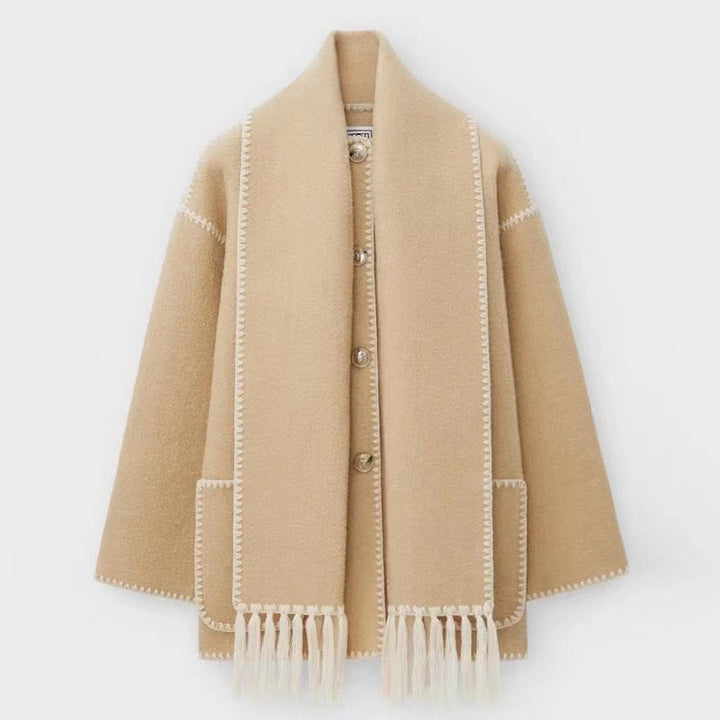 Viona™ | Cozy Wool Cape Jacket