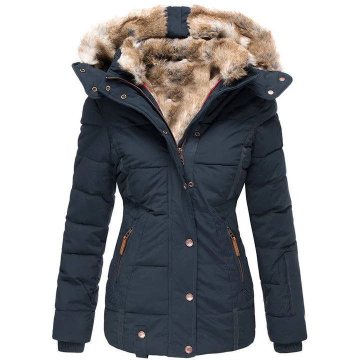 Aurora™ | Winter Coat with Faux Fur Lining