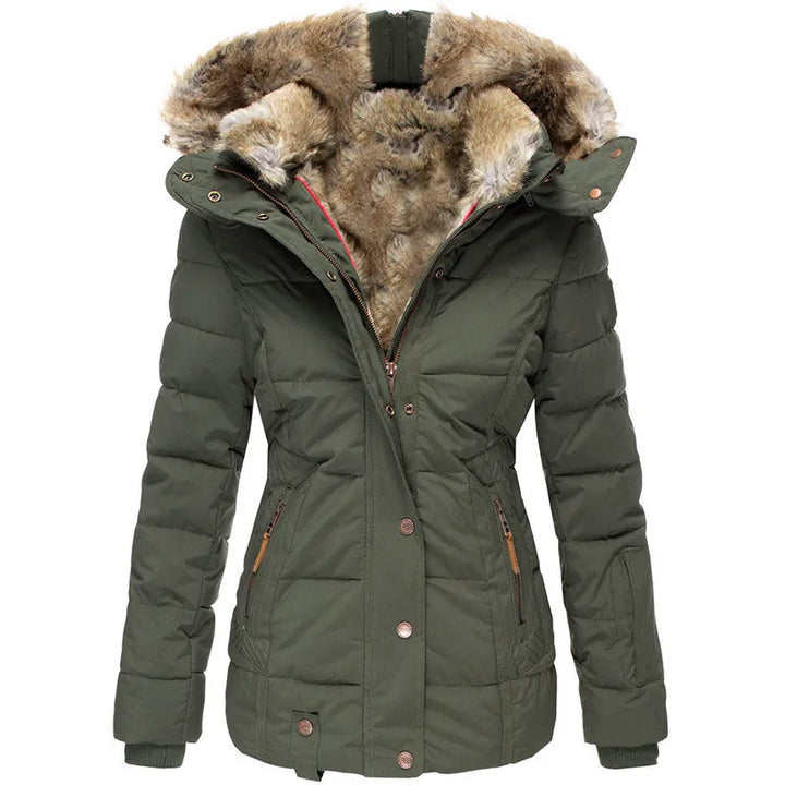 Aurora™ | Winter Coat with Faux Fur Lining