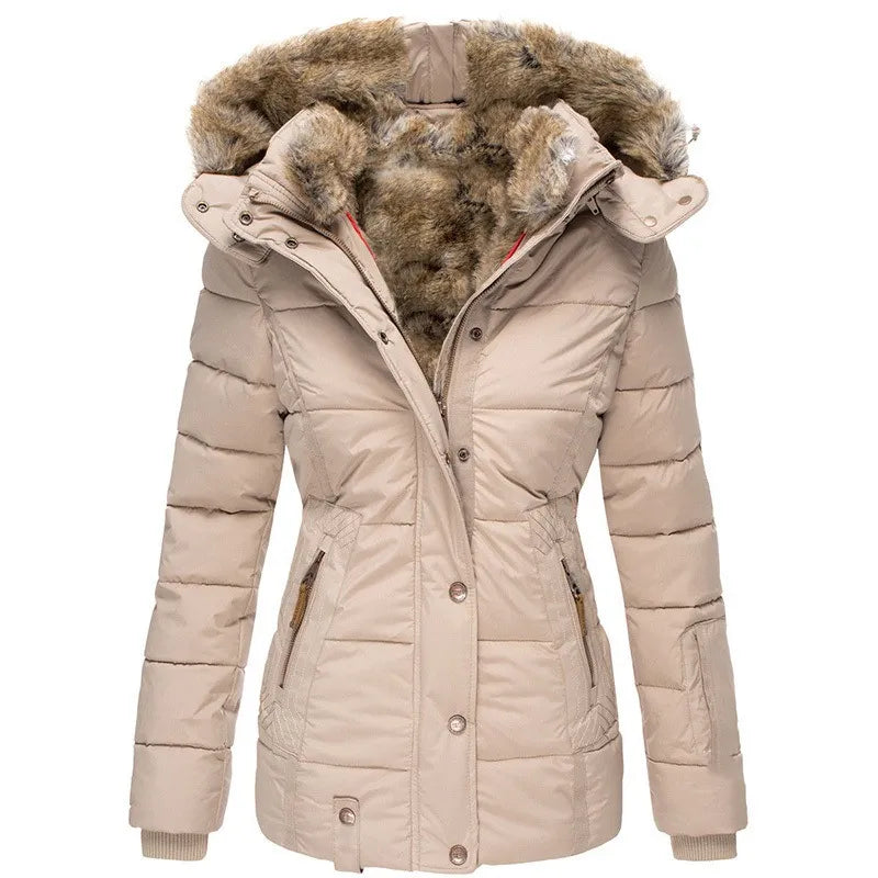 Aurora™ | Winter Coat with Faux Fur Lining