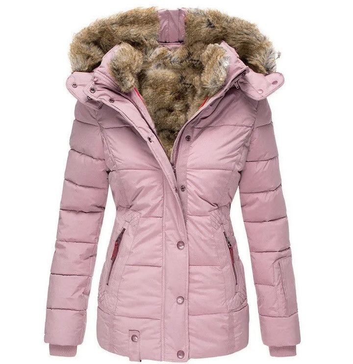 Aurora™ | Winter Coat with Faux Fur Lining