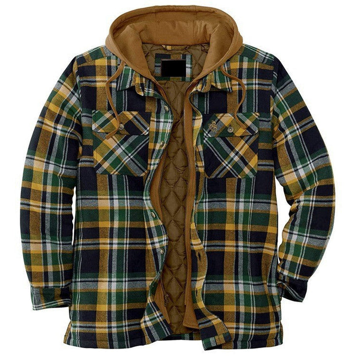 Filippo™ | Flannel Jacket with Hood