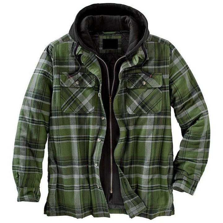 Filippo™ | Flannel Jacket with Hood