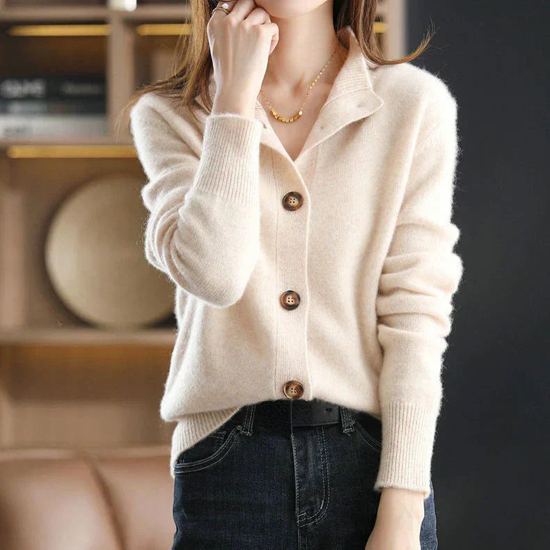 Laure | Timeless Cashmere Cardigan