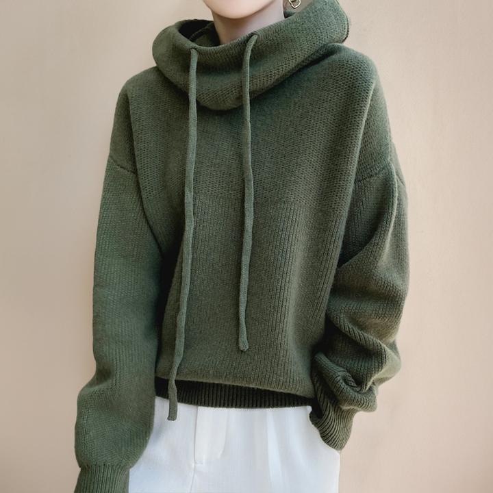 Solen | Knitted Hoodie