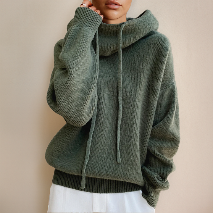 Solen | Knitted Hoodie