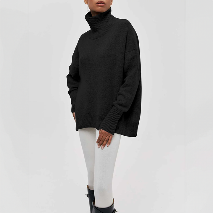 Amelia - Knitted Turtleneck Sweater