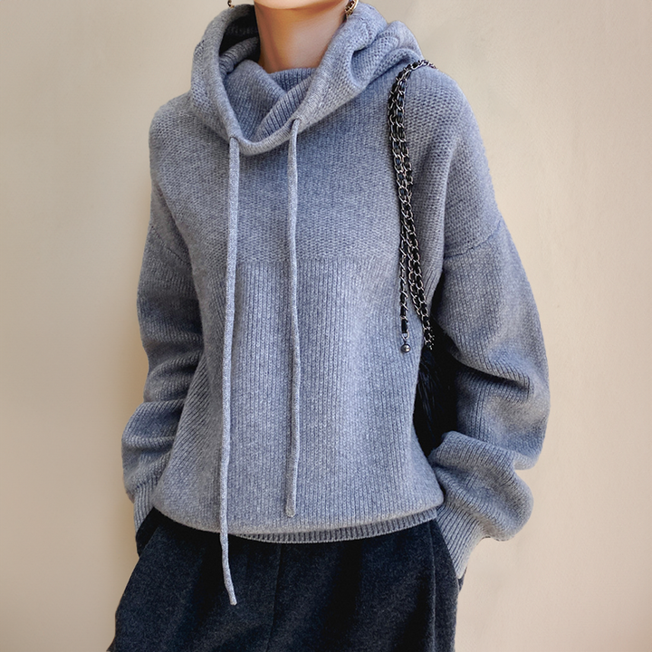 Solen | Knitted Hoodie