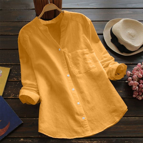 Avia™ - Casual Loose Cotton Linen Shirt