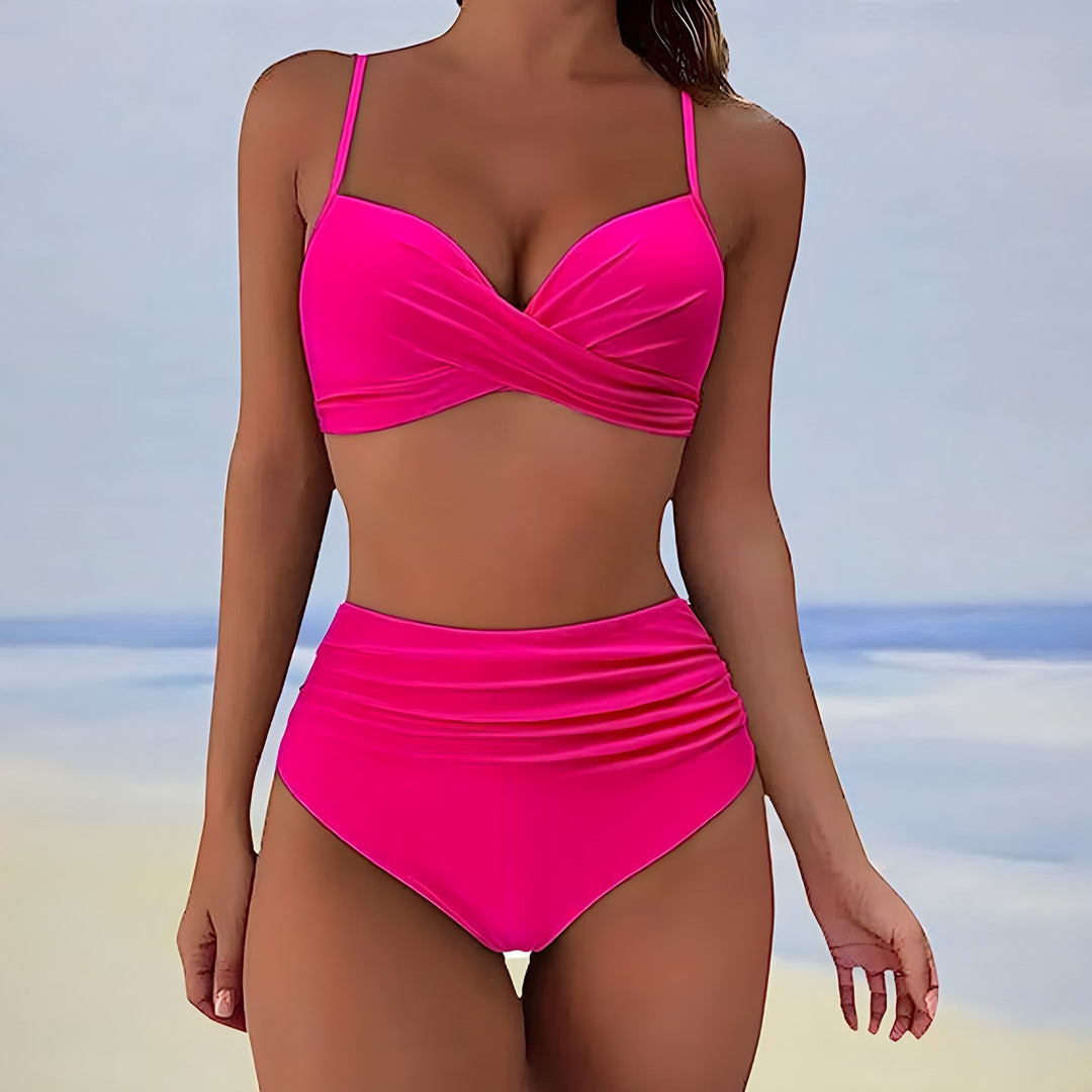 Aveline - Stylish bikini with high waist