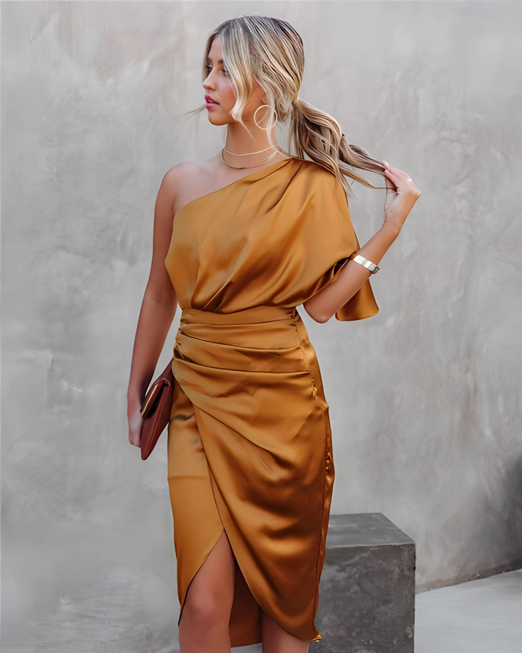 Bella™ | Elegant Silk Party Dress