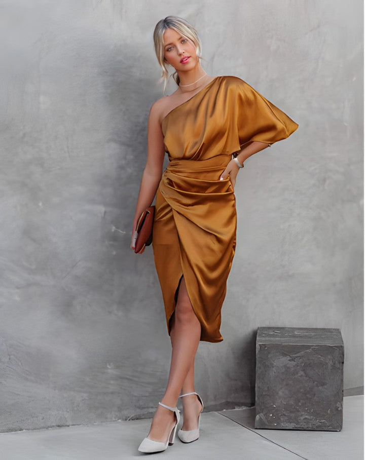 Bella™ | Elegant Silk Party Dress