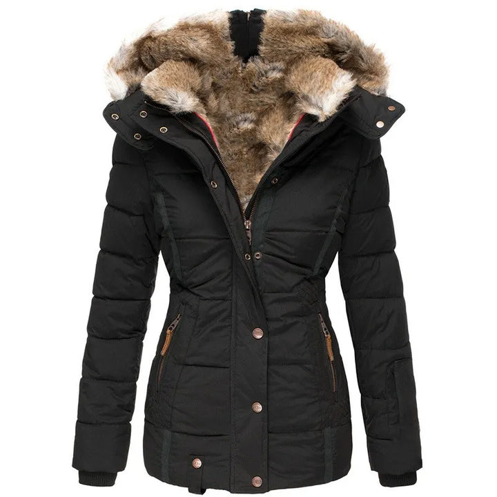 Aurora™ | Winter Coat with Faux Fur Lining