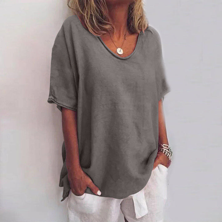 Heather - Relaxed Loose Fit Shirt